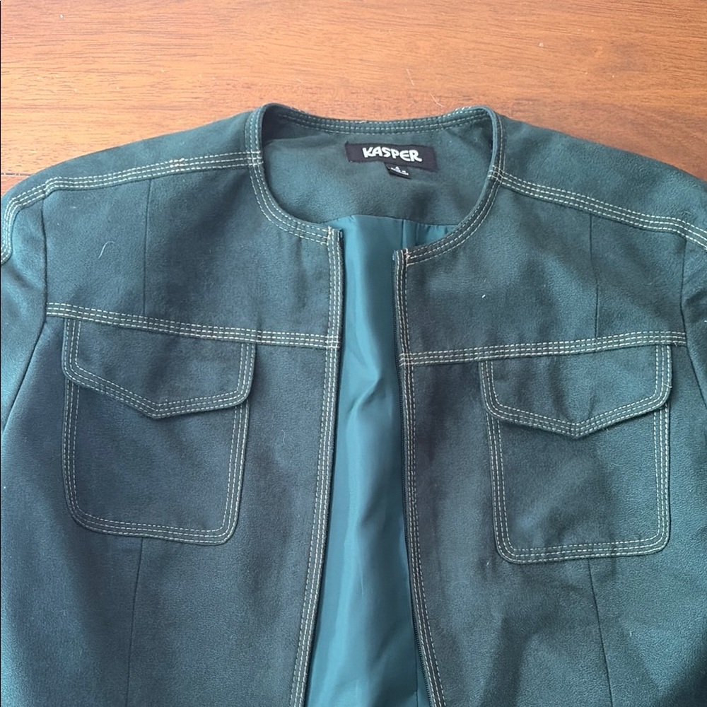 Kasper women’s Dark Green Military Jacket